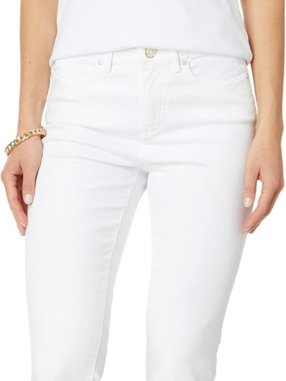 Lilly Pulitzer South Ocean High-Rise Skinny Jeans SZ 4 style 007956